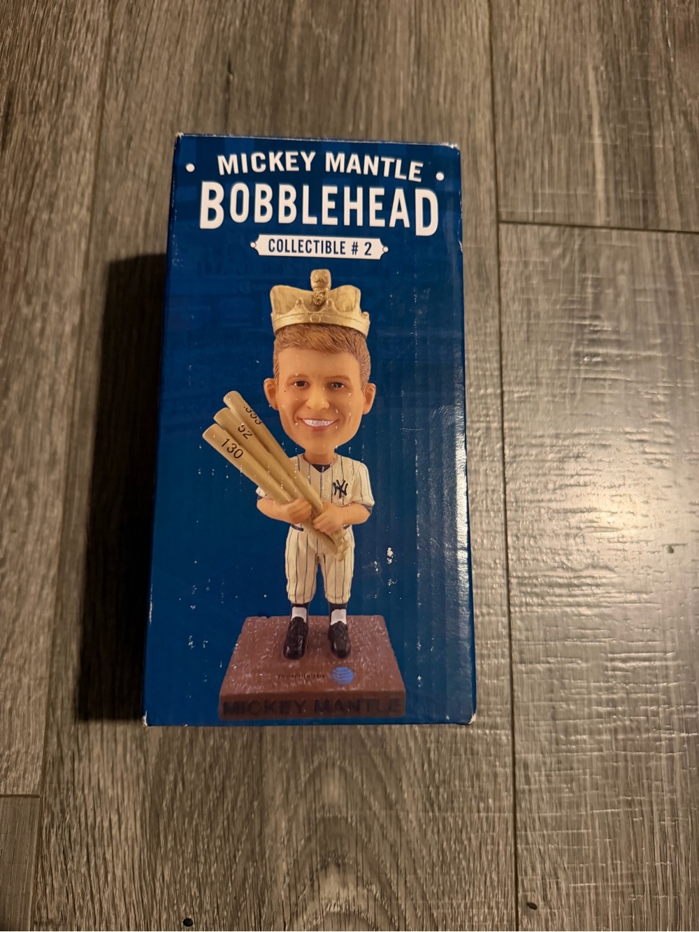 Mickey Mantle Triple Crown Bobblehead Yankees SGA 2016